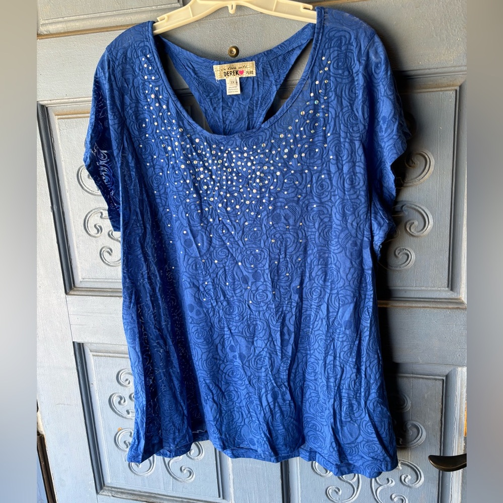 💙Blouse brand DEREK PLUS nice